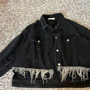 Embellished Denim Jacket